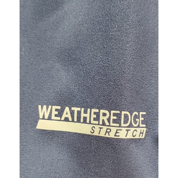 Eddie Bauer Weatheredge Stretch Lightweight Hooded Raincoat Rain Jacket Blue 2XL - Picture 9 of 9